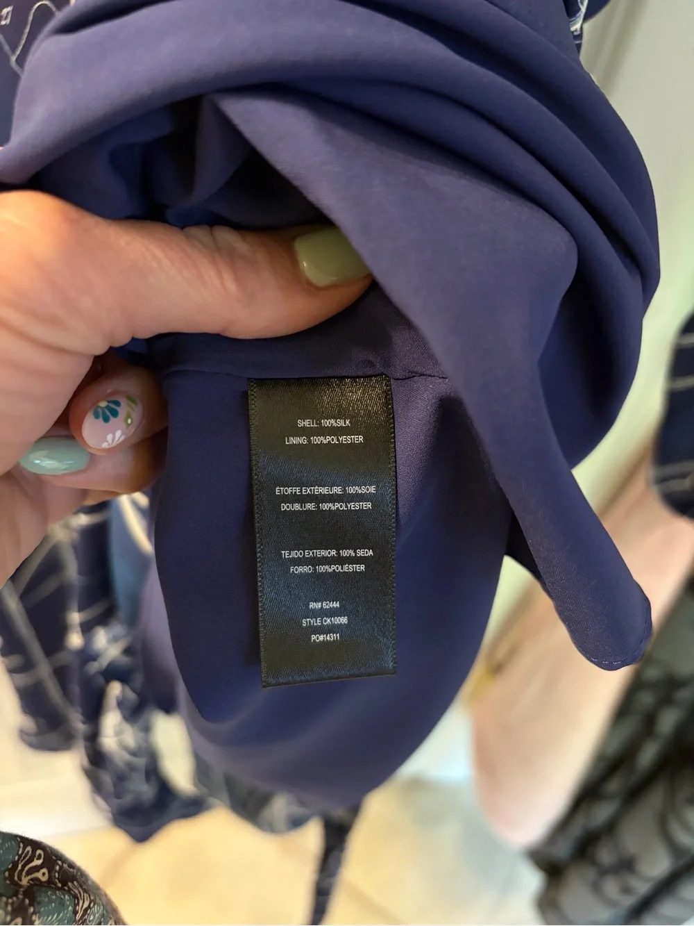 Nicole Miller Blueprint Wrap Dress NWT - Picture 6 of 7
